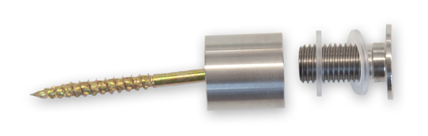 Montage mit Abstandshalter Montage mit Abstandshalter