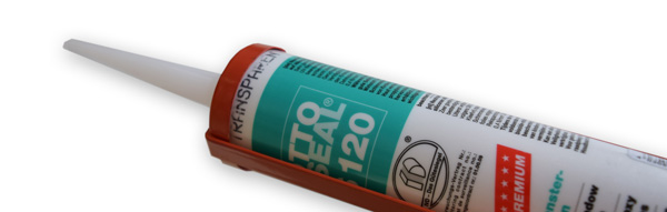 Montage mit Silikon Montage mit Silikon